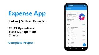 Expense App Project | Flutter | Sqflite | Provider