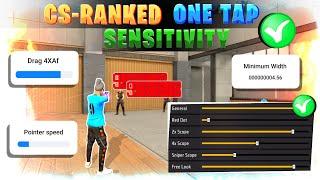 Headshot sensitivity  || One tap headshot setting in tamil || CS Rank Headshot setting || Free fire