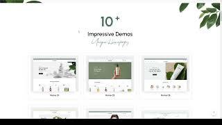 Glowing  Beauty and Cosmetics Shop HTML Template html store