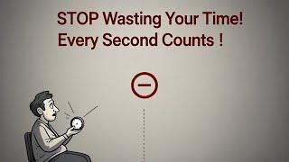 STOP Wasting Your Time! Every Second Counts! #motivation #vinodkumarmustapur #trending