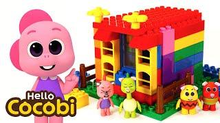 Learn Colors with Rainbow Lego House Videos For Kids | Hello Cocobi