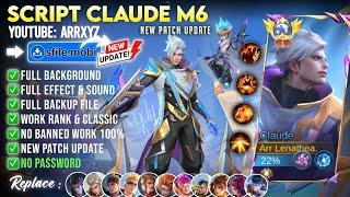 Script Skin Claude M6 Challenger's Spark No Password - Full Effect Voice, New Patch Update #arrxyz