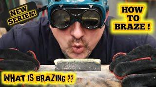 How to braze.  Everything about brazing and way more! How to Become a Welder Ep#3.