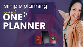 ONE PLANNER Simple Planning Ideas Using | The Better Half Blog