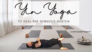 30 min Yin Yoga to Lower Stress and Heal the Nervous System!