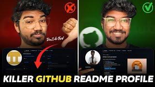 How to Create Killer GitHub Readme Profile 2024 (Step By Step) | Tamil