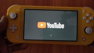 Youtube App for Nintendo Switch Lite