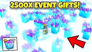 I Opened 2500x Global Event  Gifts & Got.. (Pet Simulator 99)