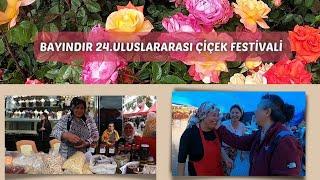 BAYINDIR ÇİÇEK FESTİVALİNİN İLK GÜNÜ İKİ SÜRPRİZ TANIŞMA