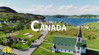 [4K] Canada - 2nd Largest Country in the world.