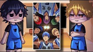 Blue Lock React To Kuroko No Basket // Gacha Club