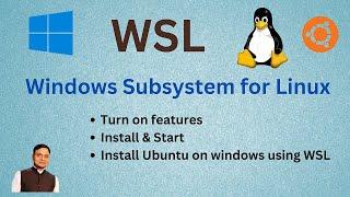 How to start WSL on windows | Windows Subsystem for Linux | Ubuntu [Hindi]