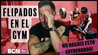 FLIPTAwayS in the Gym 1 FAILS Training compilation Emilio Ardana and OLé ACTOR NOPOR fitness 