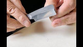 【SANJOSEISAKUJO】 japanese razor Sharpening guide.