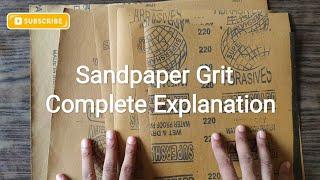 Sandpaper | Regmar | Complete Details | Sandpaper Grit/Number | Types Of Sandpapers