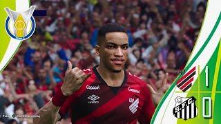 BMPES 2023 - Brasileirão Série A - 7°Rodada - Athletico PR 1x0 Santos