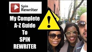 Spin Rewriter tutorial | How to use Spin Rewriter 12