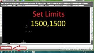 How to Set Limits in Autocad