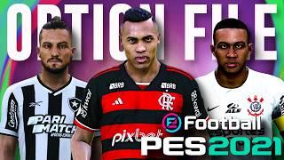 PES 2021 OPTION FILE NOVEMBRO, O MAIS IMPORTANTE DO ANO! ATUALIZAÇÃO P/ TEMPORADA 2025! PS4 PS5 PC