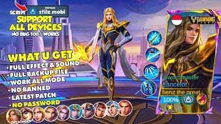 UPDATE Script Skin Lancelot HERO Dawning Stars No Password - Full Effect & Sound - Latest