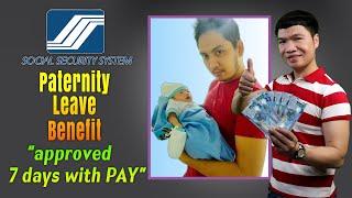 PATERNITY LEAVE BENEFIT APPROVED SSS (2024)｜Paano Mag File At Ma Approved Sa SSS Paternity Leave