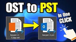 How to Convert OST to PST File - Easy 2025