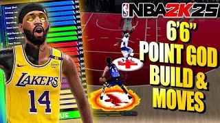 NEW 6'6" POINT GUARD BUILD & THE BEST DRIBBLE MOVES in NBA 2K25