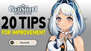 NO Mistakes: 20 Tips & Tricks to ASCEND in Genshin Impact!