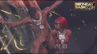 NLE Choppa & Sexyy Red Get Frisky on the Birthday Bash ATL Stage!