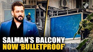 Bulletproof glass installed at Salman Khan's Galaxy Apartment in Mumbai amid threats