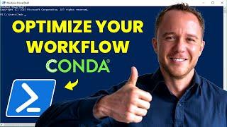 How to run Conda commands in Windows Powershell