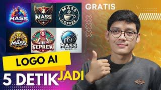 TERBARU! Cara Desain Logo Pakai AI 100% Gratis