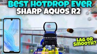 Sharp Aquos R2 Pubg Mobile Hotdrop Test