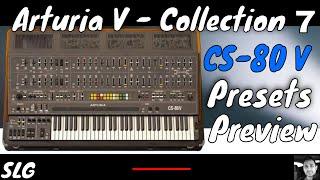 Arturia V Collection 7 | CS80 V | Presets