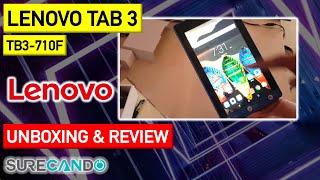 Lenovo Tab 3 7" Essentials TB3-710F 16GB Unboxing