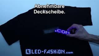 LED T-Shirts: LED-Displays LED Fashion Berlin