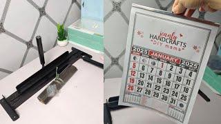 How to make a Calendar at home