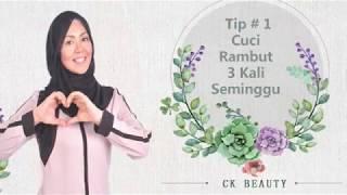 5 Tips Penjagaan Kulit Kepala bagi wanita berjilbab.