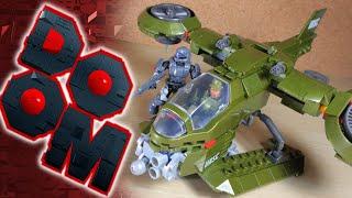  Mega HALO: UNSC Hornet Recon || DOOM Construx Review