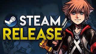 KINGDOM HEARTS COMING TO STEAM