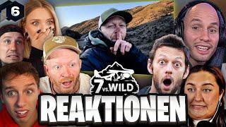 Code Yellow! 🟡 ALLE REAKTIONEN der Teilnehmer | 7 vs. Wild - Folge 6