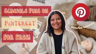 How To Schedule Pins on Pinterest For Free (2024 Tutorial)