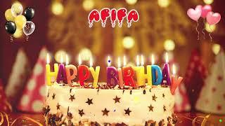 AFIFA Birthday Song – Happy Birthday to You