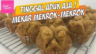 RESEP BOLU KUKUS MEKAR GULA MERAH TANPA MIXER