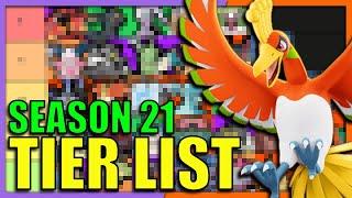 Pokemon Unite TIER LIST HO-OH Season 21