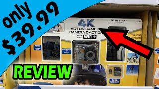 Costco ExploreOne 4K Action Camera with Memory Card and Accessories for UNDER $40 GEARS AND TECH