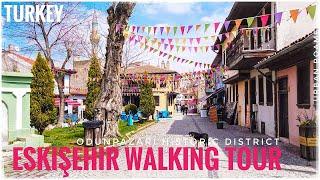 Eskişehir, Turkey  - 4K Walking Tour in Odunpazarı Old Town District during Ramadan