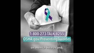 Workplace Safety: Suicide Prevention