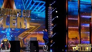 Jimmy & Jeremy Unicycle Duo Full Performance | Britain's Got Talent Unseen 2025 Episode 3