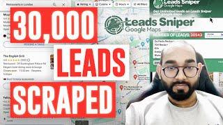 I Extracted 30,000 Leads from Google Maps Using this Email Extractor 